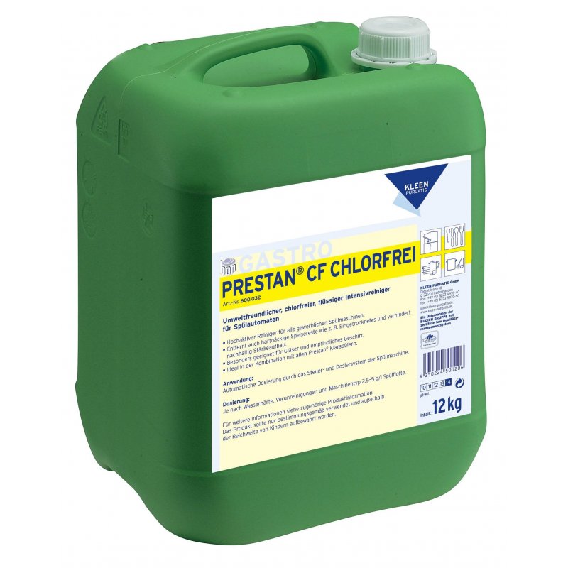 Kleen Prestan CF 12kg / 25kg - środek do zmywarek z systemem dozującym