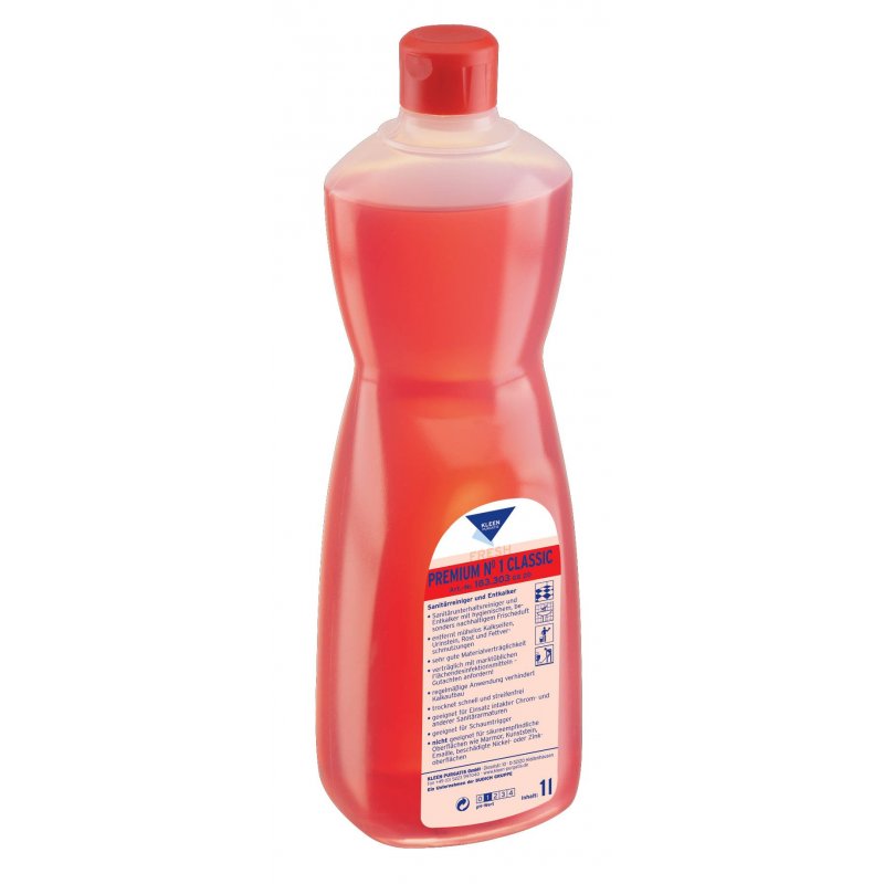 Kleen Premium Nr 1 Classic 1L / 10L do sanitariatów, podłóg, ścian, urządzeń, armatury sanitarnej
