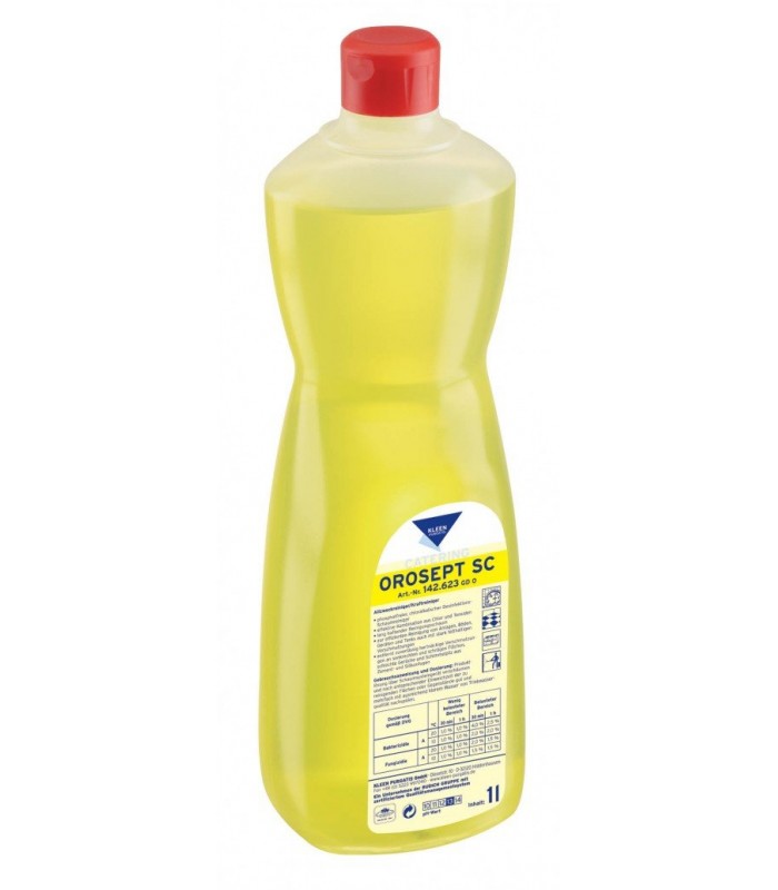 Kleen Orosept S.C. 1L / 10L do dezynfekcji basenów, kuchni, sanitariatów a także czyszczenia