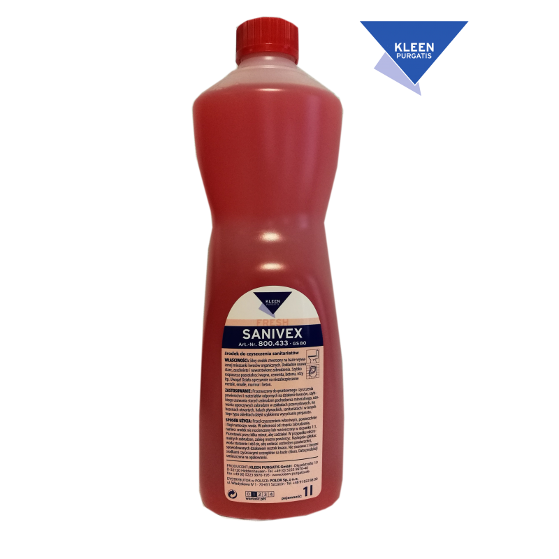 Kleen Sanivex 1L / 10L mocny płyn do czyszczenia toalet