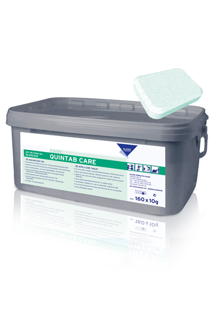Kleen Quintab Care – środek do mycia i pielęgnacji 160szt x 40g