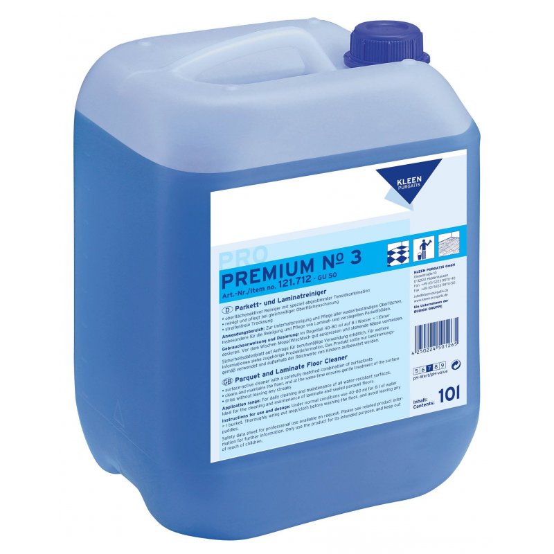 Kleen Premium Nr 3 1L / 10L do czyszczenia powierzchni wodoodpornych, parkietow, paneli podlogowych, laminatów