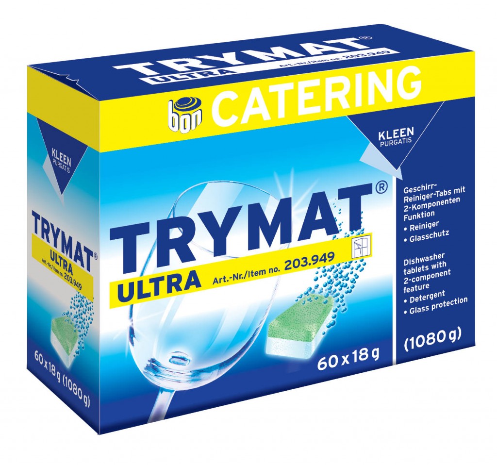 Kleen Trymat Ultra 60 szt. - tabletki do zmywarek z funkcją ochroną szkła