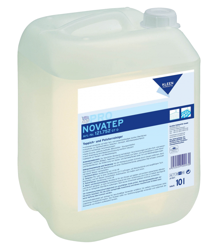 Kleen Novatep 1L / 10L środek do prania ekstrakcyjnego, bonetowania i odplamiania.