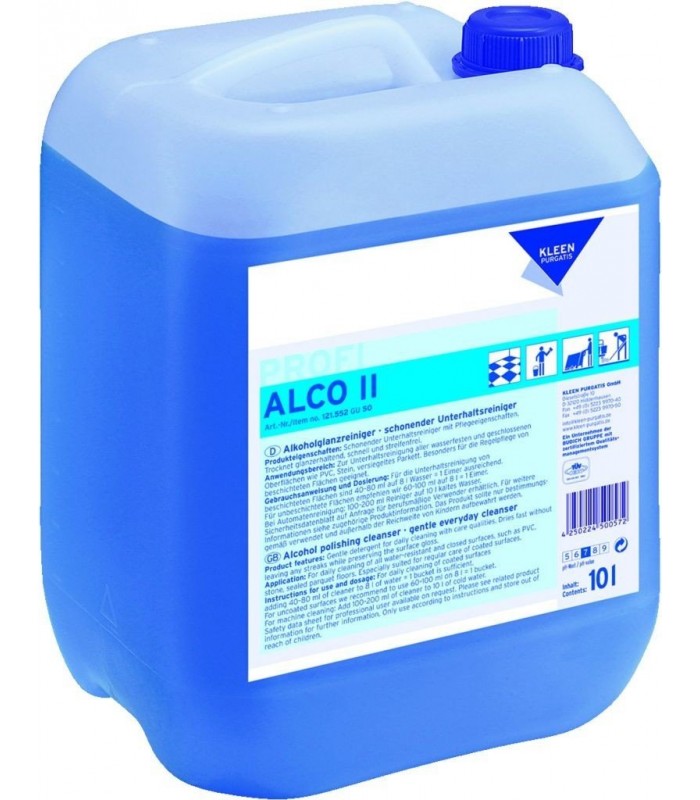 Kleen Alco II do bieżącego utrzymania czystości, na bazie alkoholu, szybko wysycha